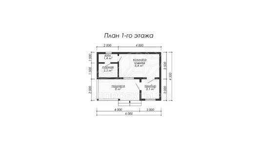 3d проект ББW006 - планировка</div>