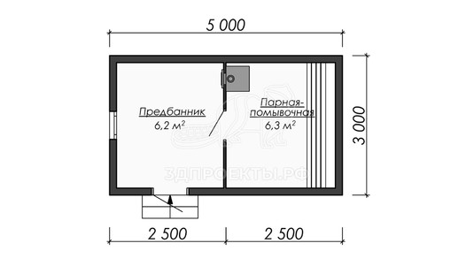 3d проект ББW023 - планировка</div>