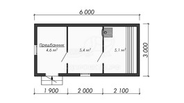 3d проект ББW024 - планировка</div>