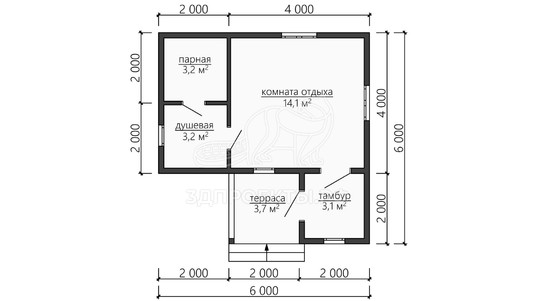 3d проект ББW038 - планировка</div>