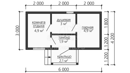 3d проект ББW042 - планировка</div>