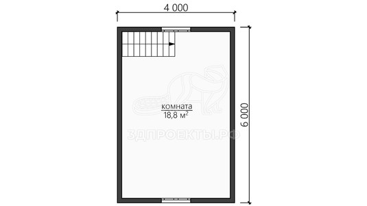 3d проект ББW051 - планировка</div>