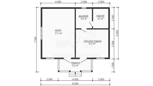 3d проект ББW052 - планировка</div>