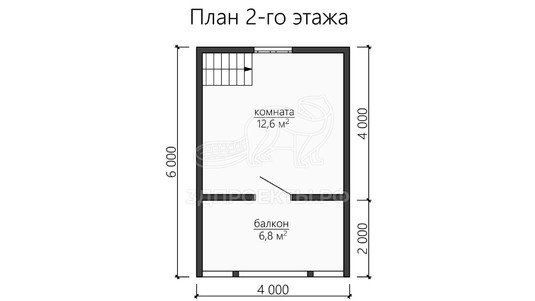 3d проект ББW055 - планировка</div>