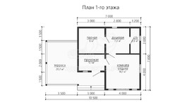 3d проект ББW065 - планировка</div>