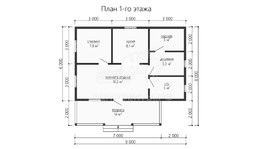 3d проект ББW069 - планировка</div>