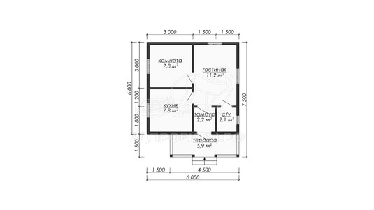 3d проект ДБW001 - планировка</div>