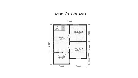 3d проект ДБW019 - планировка</div>