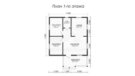 3d проект ДБW027 - планировка</div>