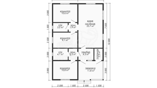 3d проект ДБW031 - планировка</div>