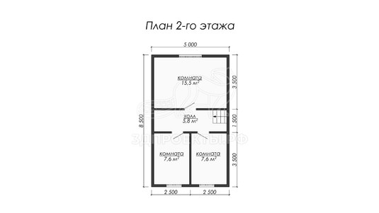 3d проект ДБW058 - планировка</div>