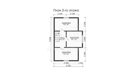 3d проект ДБW064 - планировка</div>