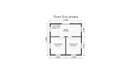 3d проект ДБW065 - планировка</div>