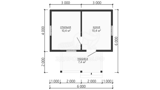 3d проект ДБW082 - планировка</div>