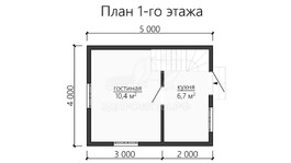 3d проект ДБW086 - планировка