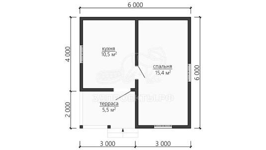 3d проект ДБW088 - планировка</div>