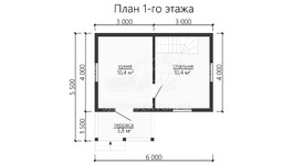 3d проект ДБW093 - планировка