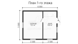 3d проект ДБW102 - планировка