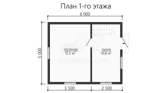 3d проект ДБW102 - планировка