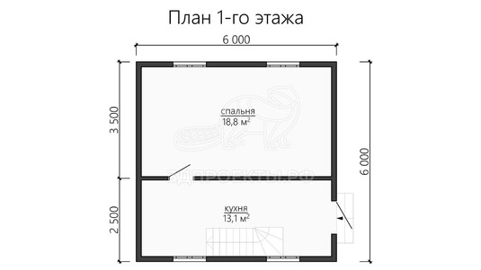 3d проект ДБW112 - планировка