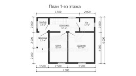 3d проект ДБW122 - планировка