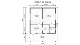 3d проект ДБW126 - планировка