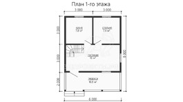 3d проект ДБW133 - планировка