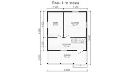 3d проект ДБW134 - планировка