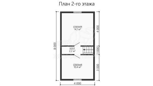 3d проект ДБW134 - планировка</div>