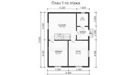 3d проект ДБW140 - планировка