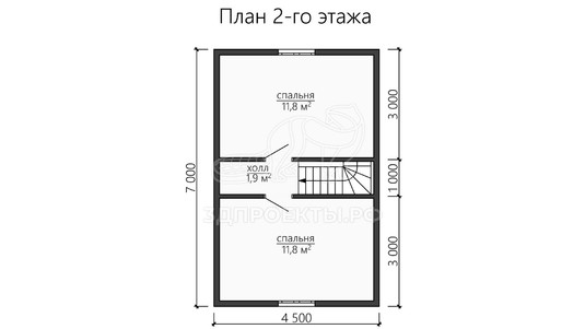 3d проект ДБW152 - планировка</div>