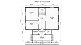 3d проект ДБW172 - планировка