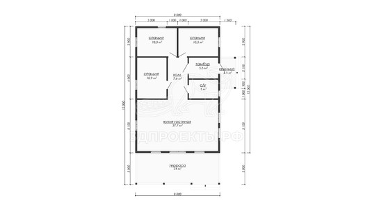 3d проект ДБW212 - планировка</div>