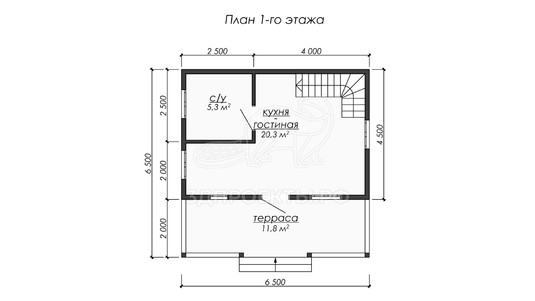 3d проект ДБW255 - планировка