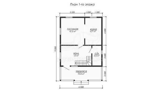 3d проект ДБW262 - планировка