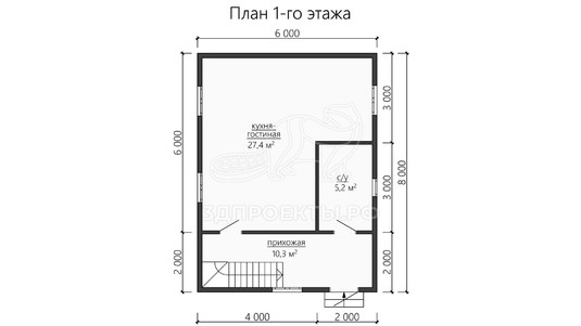 3d проект ДКW141 - планировка