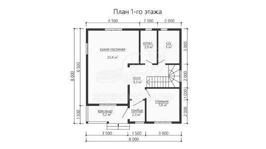 3d проект ДКW199 - планировка