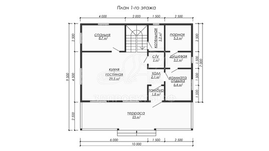 3d проект ДКW226 - планировка