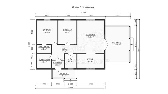 3d проект ДКW245 - планировка</div>