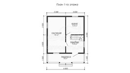 3d проект ДКW284 - планировка