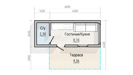 3d проект СН002 - планировка 1 этажа</div>