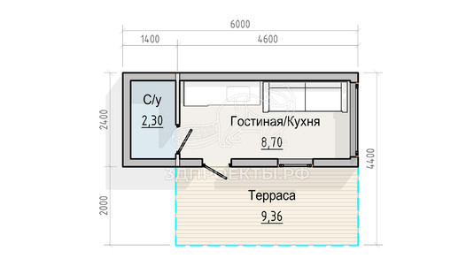 3d проект СН002 - планировка 1 этажа</div>