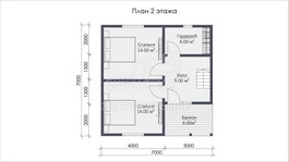 3d проект СП013 - планировка 2 этажа</div>