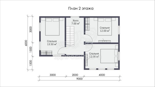 3d проект СП022 - планировка 2 этажа</div>