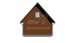 3d проект СП051 - фасад 3