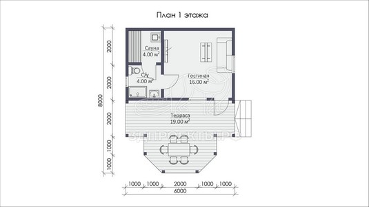 3d проект СП062 - планировка 1 этажа</div>