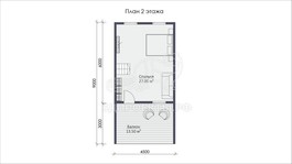 3d проект СП065 - планировка 2 этажа</div>