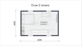 3d проект СП070 - планировка 2 этажа</div>