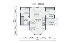 3d проект СП073 - планировка 1 этажа</div>