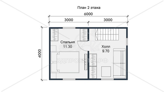 3d проект СП084 - планировка 2 этажа</div>